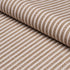 Mathis Ticking Stripe fabric in flax color - pattern number 180594 - by Schumacher in the A Country Life collection
