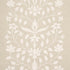 Jaipur Mughal Flower fabric in ivory on natural color - pattern number 180682 - by Schumacher in the Marie-Anne Oudejans collection