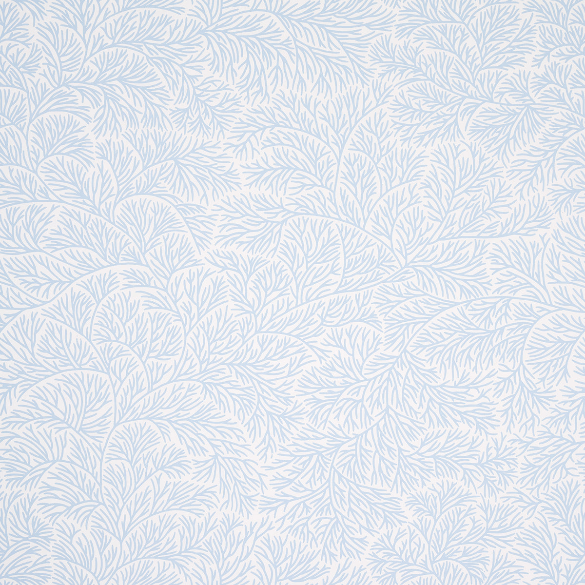 Bougainvillea fabric in china blue color - pattern number 180700 - by Schumacher in the Mark D. Sikes collection