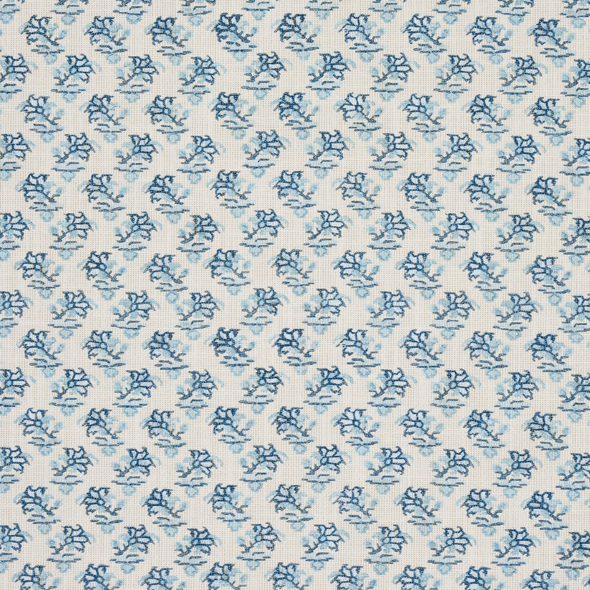Oleander Indoor Outdoor fabric in indigo color - pattern number 180760 - by Schumacher in the Mark D. Sikes collection