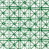 Portail Francais Indoor Outdoor fabric in emerald color - pattern number 180771 - by Schumacher in the Mary Mcdonald collection