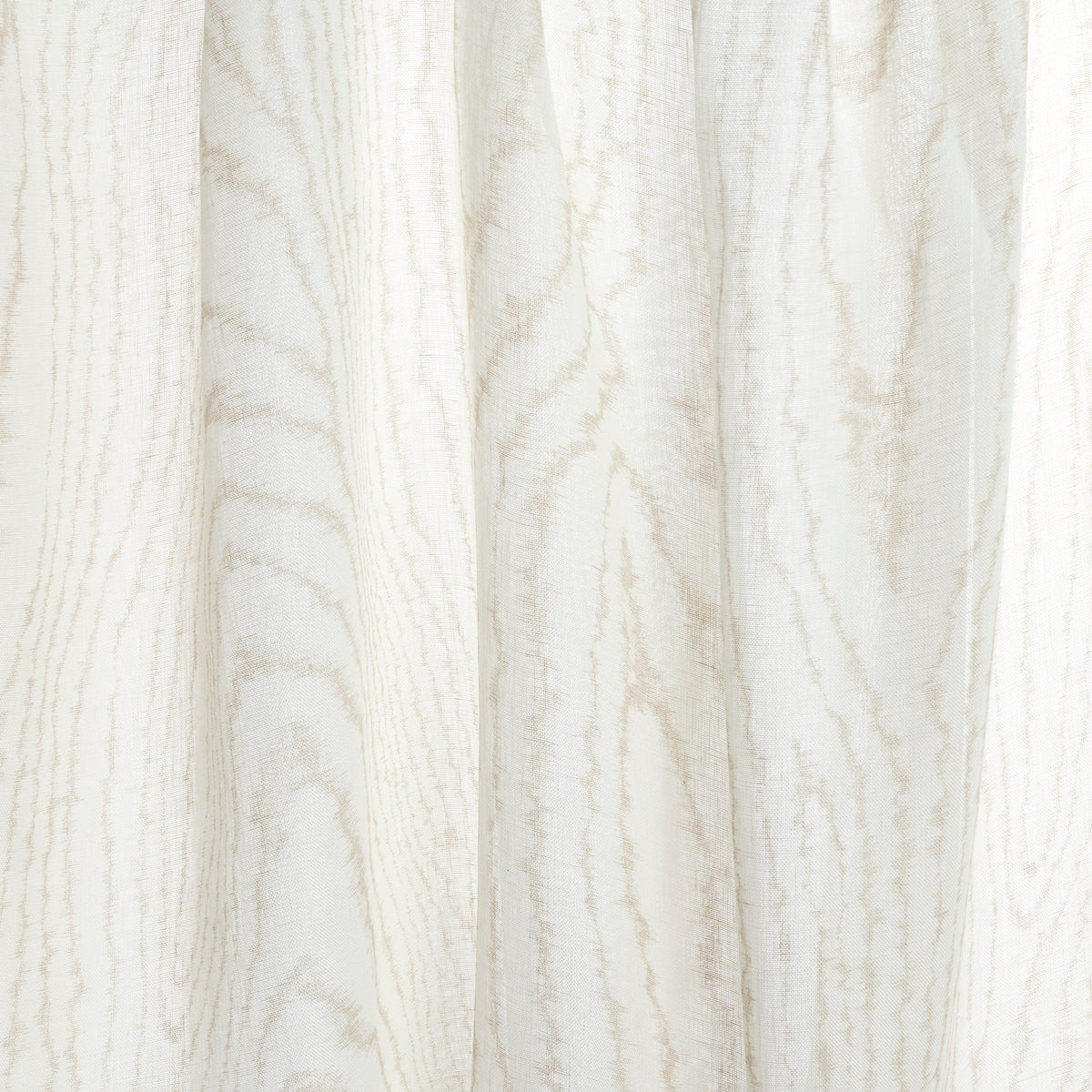 Faux Bois Sheer fabric in sand color - pattern number 180790 - by Schumacher in the Essentials: Sheers &amp; Casements collection