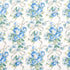Queenies Floral Chintz fabric in porcelain color - pattern number 180810 - by Schumacher in the New Old-Fashioned collection