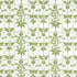 Georgia Wildflowers fabric in leaf color - pattern number 180890 - by Schumacher in the Folly Cove collection