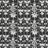 Georgia Wildflowers fabric in black color - pattern number 180893 - by Schumacher in the Folly Cove collection