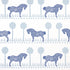 Polka Dot Pony fabric in blue color - pattern number 180901 - by Schumacher in the Folly Cove collection