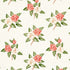 Casablanca Floral Indoor Outdoor fabric in coral color - pattern number 180911 - by Schumacher in the Swing Time Indoor/Outdoor collection