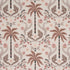 Island Palm Indoor/outdoor fabric in Peach & Brown color - pattern number 180982 - by Schumacher in the Perennial Favorites collection
