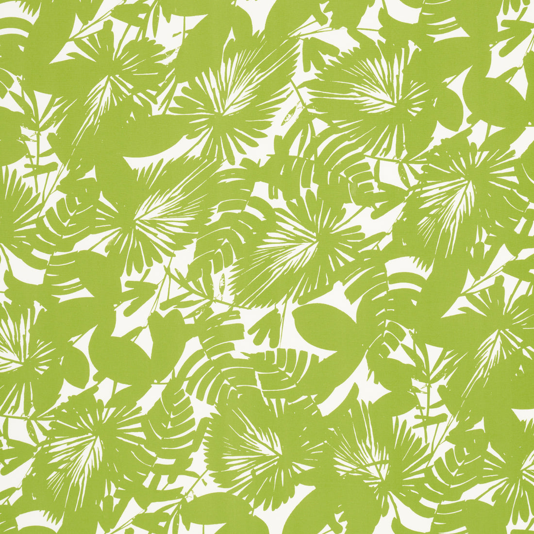 Palisades Palm Indoor Outdoor fabric in fern color - pattern number 181071 - by Schumacher in the Trina Turk collection