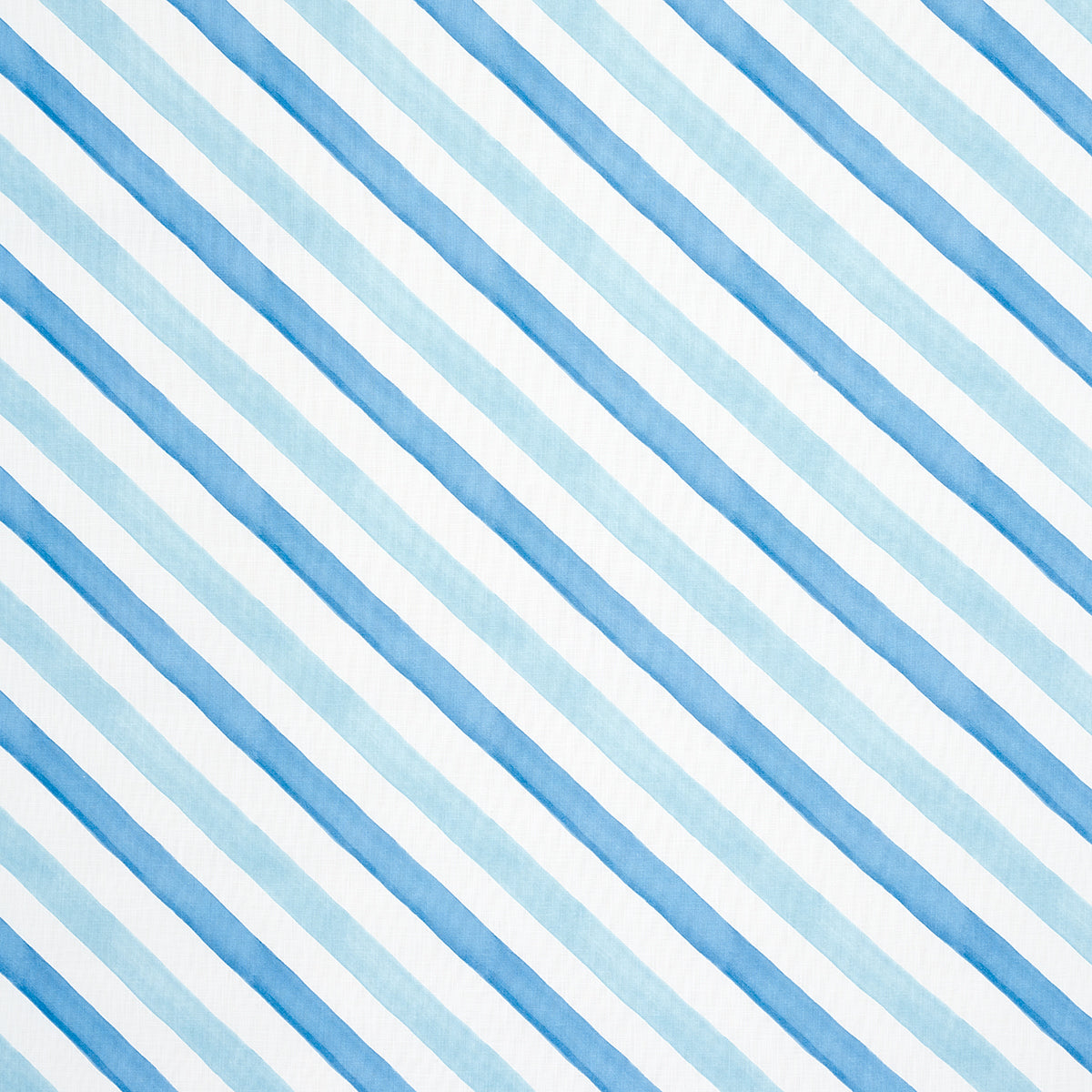 Seaside Stripe Indoor Outdoor fabric in ocean color - pattern number 181262 - by Schumacher in the Isola Indoor/Outdoor collection