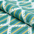 Kai Striped Ikat fabric in green color - pattern number 181291 - by Schumacher in the Ikat Collection collection
