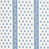 Katsura Stripe fabric in delft color - pattern number 181330 - by Schumacher in the Jacaranda collection