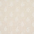 Kerala Paisley fabric in white on neutral color - pattern number 181350 - by Schumacher in the Jacaranda collection