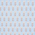Mia Tulip fabric in sky and sand color - pattern number 181390 - by Schumacher in the Jacaranda collection