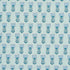 Mia Tulip fabric in mineral and blue color - pattern number 181391 - by Schumacher in the Jacaranda collection