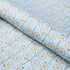 Gardenia fabric in egg blue color - pattern number 181400 - by Schumacher in the Neisha Crosland collection