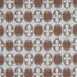 Lunaria fabric in brown on sky color - pattern number 181510 - by Schumacher in the Drusus Tabor collection