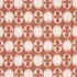 Lunaria fabric in blush on terracotta color - pattern number 181511 - by Schumacher in the Drusus Tabor collection