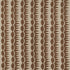 Dagger Stripe fabric in brown on natural color - pattern number 181530 - by Schumacher in the Drusus Tabor collection