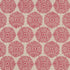 Gilded Star Hand Block fabric in red color - pattern number 181544 - by Schumacher in the Drusus Tabor collection