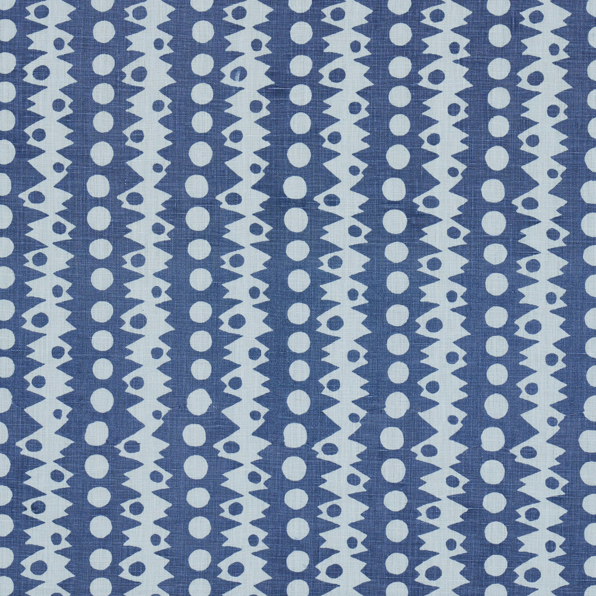 Trickledown fabric in blues color - pattern number 181550 - by Schumacher in the Drusus Tabor collection