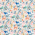 Beasts Indoor Outdoor fabric in multi on ivory color - pattern number 181590 - by Schumacher in the Happy Menocal collection