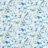 Beasts Indoor Outdoor fabric in blue and green color - pattern number 181591 - by Schumacher in the Happy Menocal collection
