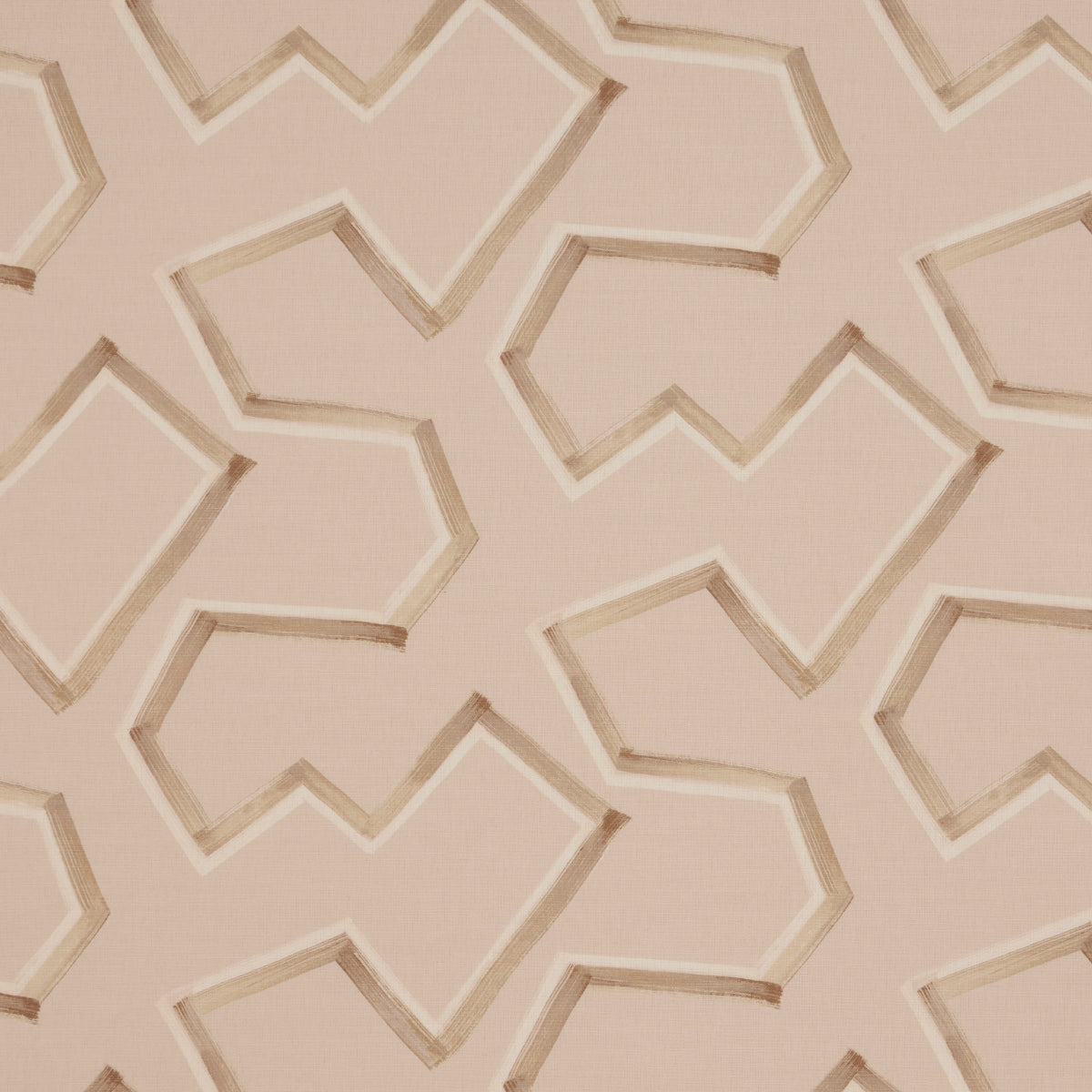 Enzo Print fabric in sienna color - pattern number 181630 - by Schumacher in the Mesa collection