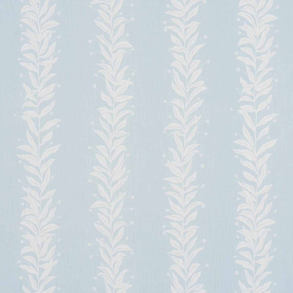 Tendril Stripe Indoor Outdoor fabric in sky color - pattern number 181670 - by Schumacher in the Marian Mcevoy collection