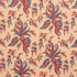 Apolline Botanical fabric in rouge and bleu color - pattern number 181730 - by Schumacher in the Le Max collection