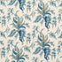 Apolline Botanical fabric in ciel and marine color - pattern number 181731 - by Schumacher in the Le Max collection