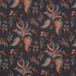 Apolline Botanical fabric in rouge and noir color - pattern number 181732 - by Schumacher in the Le Max collection