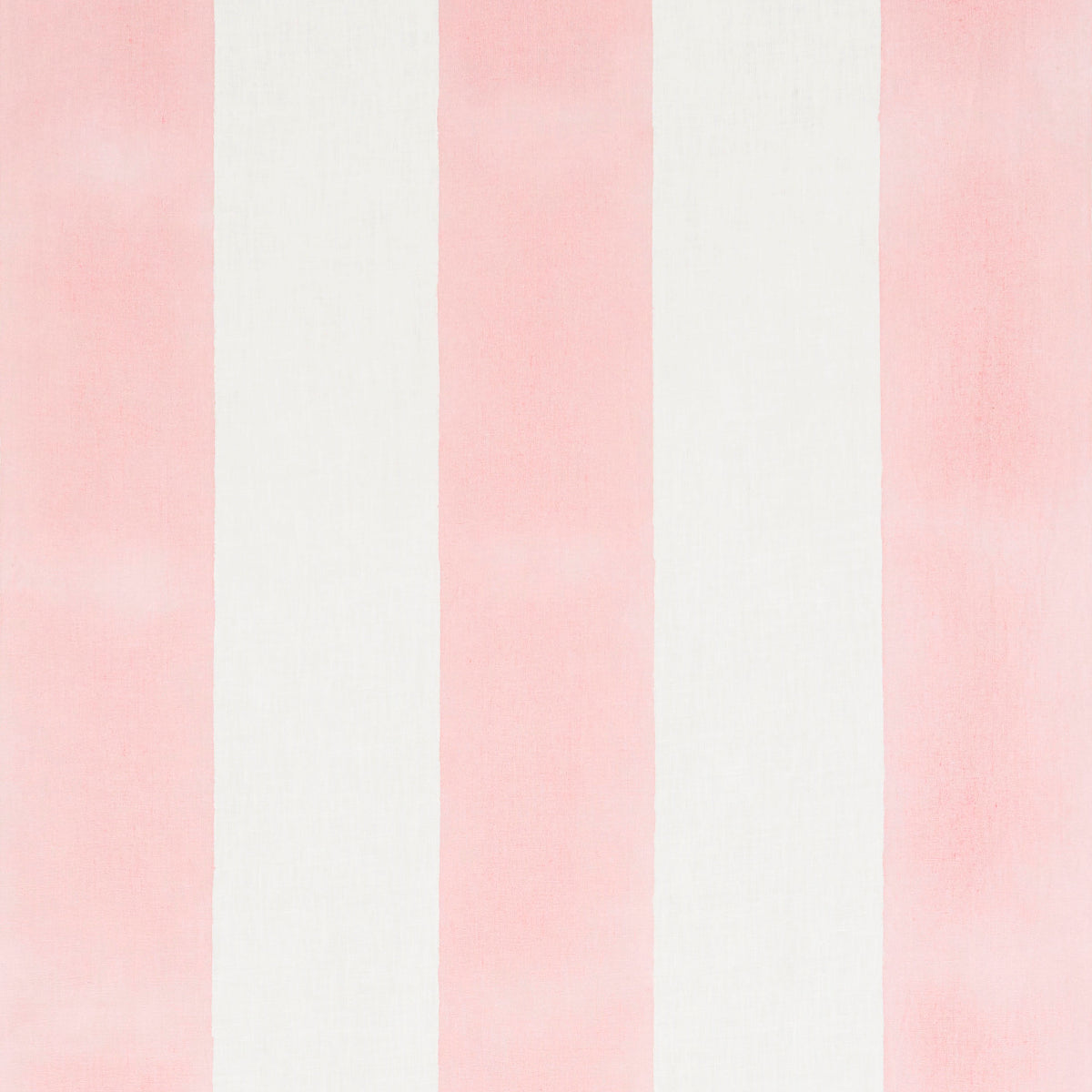 Wide Hand Block Stripe fabric in pink color - pattern number 181811 - by Schumacher in the Molly Mahon collection