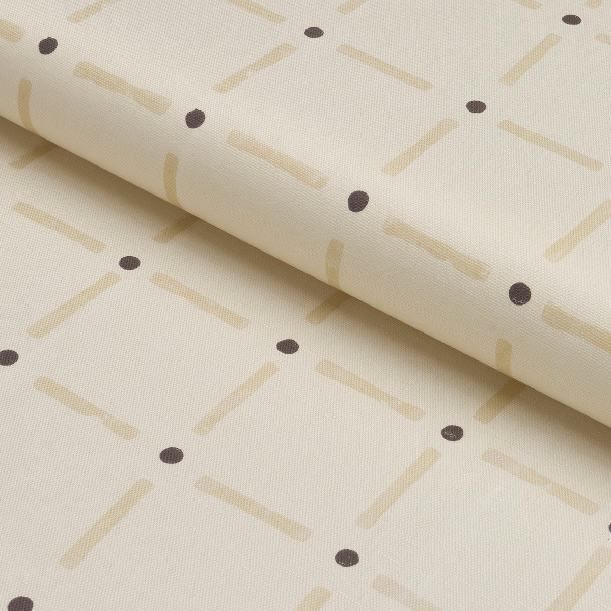 Drifting Grid fabric in sand color - pattern number 181851 - by Schumacher in the Caroline Z Hurley collection