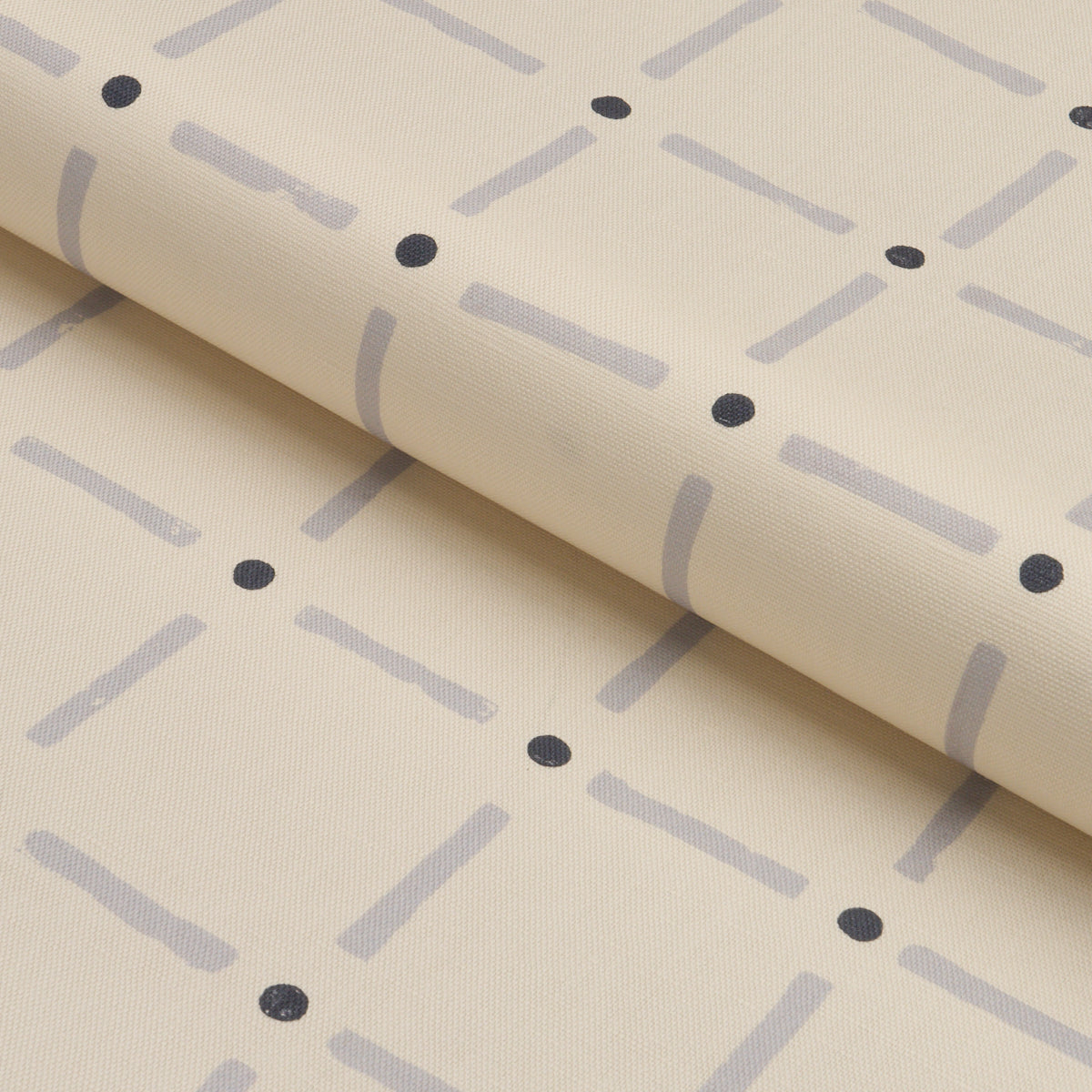 Drifting Grid fabric in sky color - pattern number 181852 - by Schumacher in the Caroline Z Hurley collection