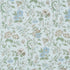 Giselle Floral fabric in sky color - pattern number 181901 - by Schumacher in the Schumacher Classics collection