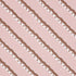 Rousseau Stripe fabric in cocoa and blush color - pattern number 181912 - by Schumacher in the Domino Effect collection