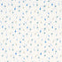 Lolly Floral fabric in blues color - pattern number 181931 - by Schumacher in the Domino Effect collection