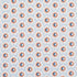 Lucie fabric in clay and blue color - pattern number 181942 - by Schumacher in the Domino Effect collection