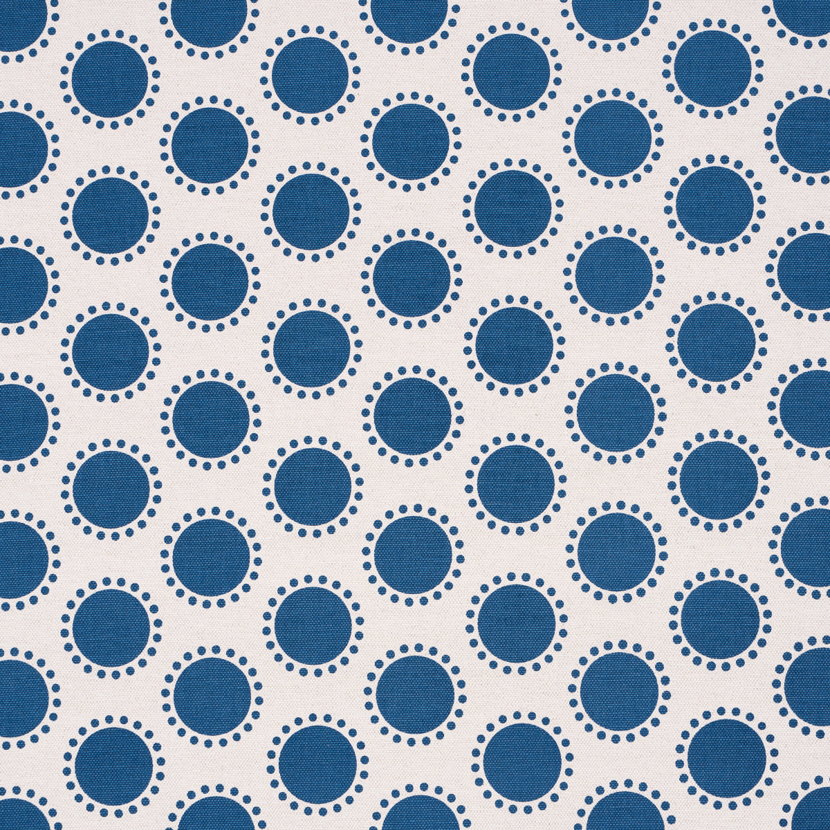 Oompa fabric in navy color - pattern number 181950 - by Schumacher in the Domino Effect collection