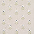 Forget Me Nots fabric in white on linen color - pattern number 181981 - by Schumacher in the Peg Norriss collection