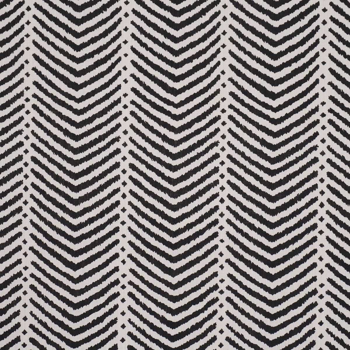 La Jolla Indoor/Outdoor fabric in black color - pattern number 182005 - by Schumacher in the Perennial Favorites collection
