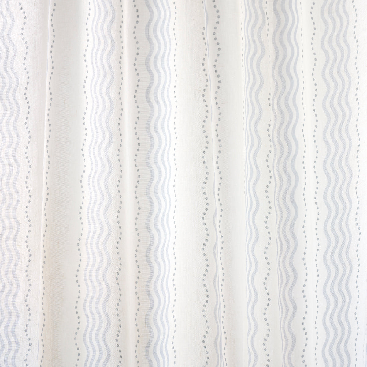 Margot Linen Sheer fabric in blue color - pattern number 182011 - by Schumacher in the Rita Konig collection