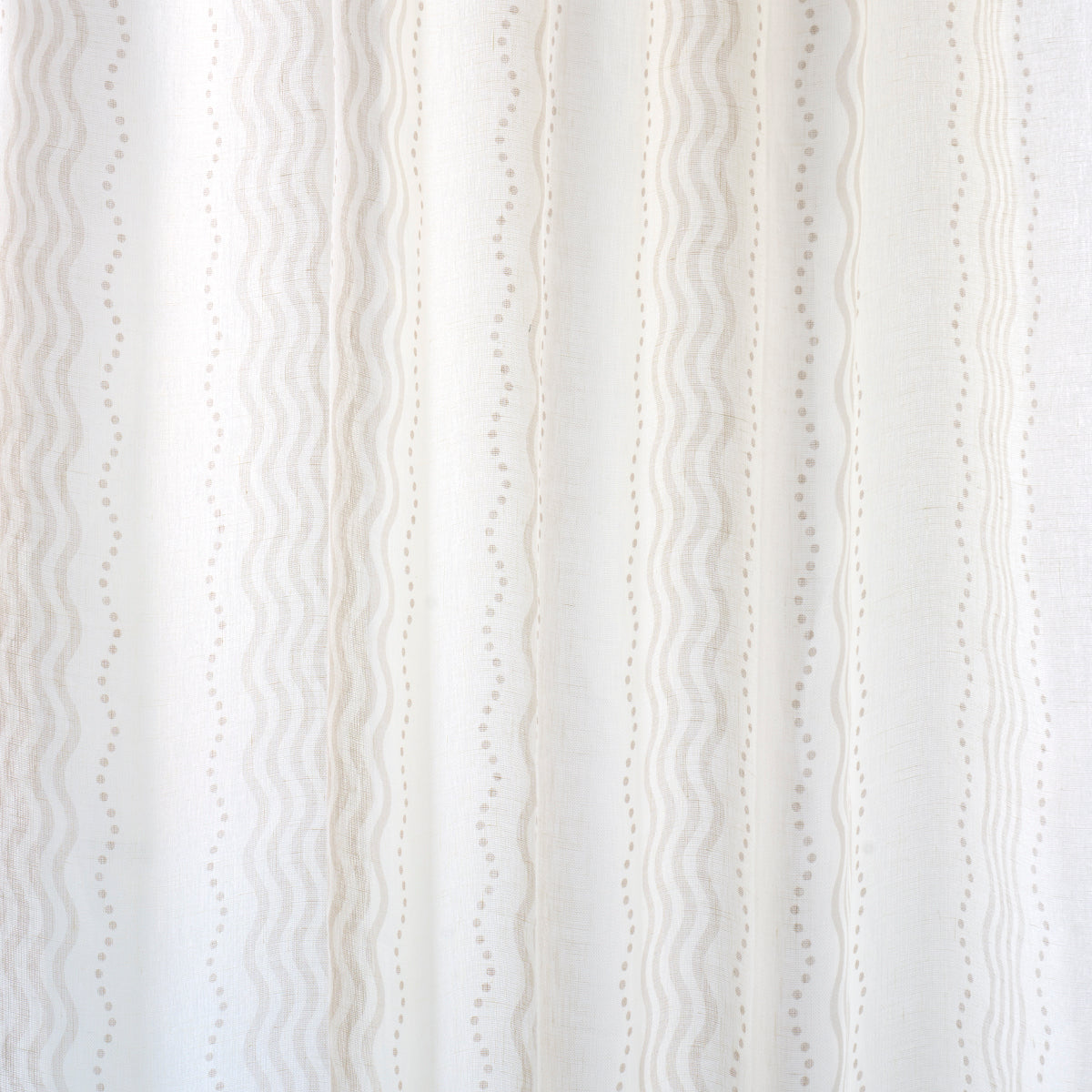 Margot Linen Sheer fabric in neutral color - pattern number 182012 - by Schumacher in the Rita Konig collection