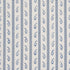 Eddie Woven Hand Block Print fabric in blue color - pattern number 182020 - by Schumacher in the Rita Konig collection