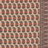 Terry fabric in red and navy color - pattern number 182061 - by Schumacher in the Rita Konig collection