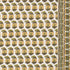 Terry fabric in ochre and green color - pattern number 182062 - by Schumacher in the Rita Konig collection