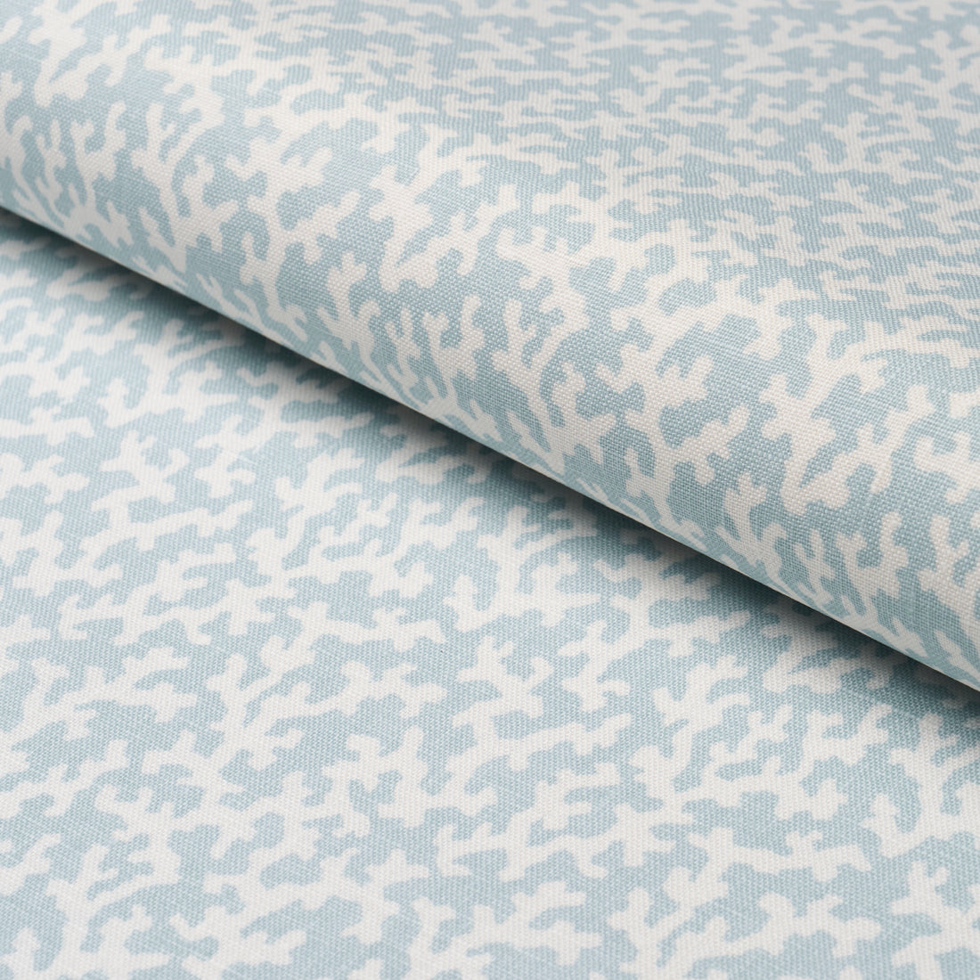 Folly fabric in sky color - pattern number 182090 - by Schumacher in the Veere Grenney collection