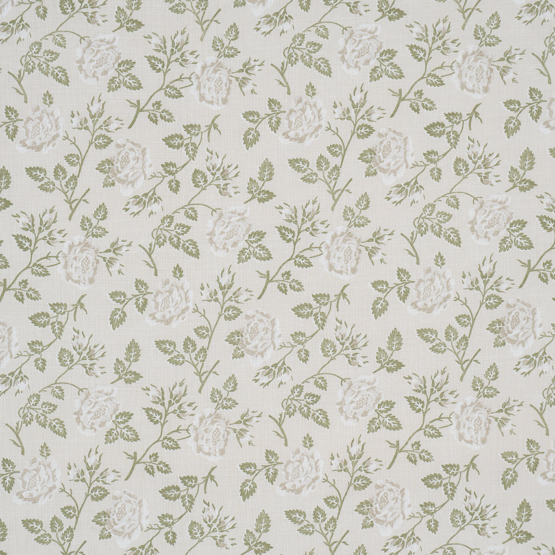 Lavinia fabric in green color - pattern number 182100 - by Schumacher in the Veere Grenney collection
