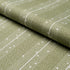 Stella Stripe fabric in moss color - pattern number 182110 - by Schumacher in the Veere Grenney collection